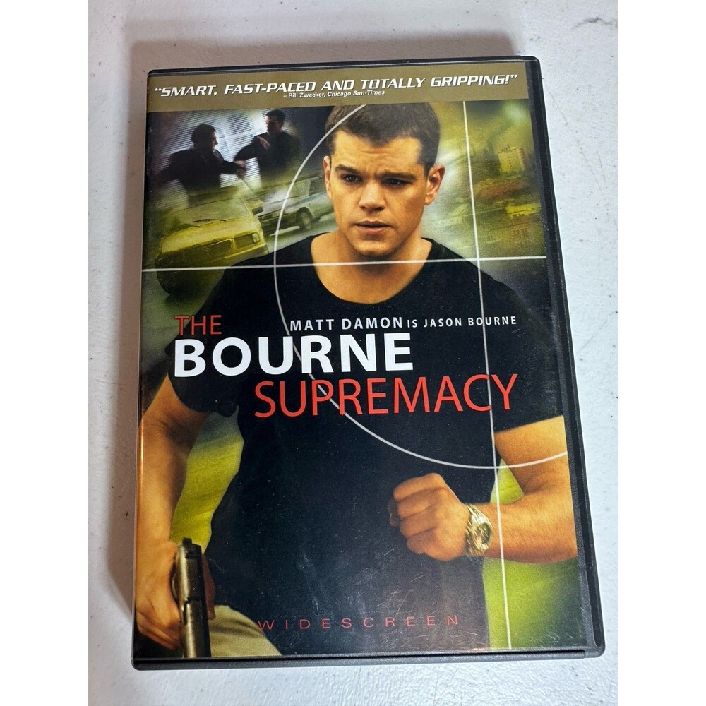 THE BOURNE SUPREMACY Matt Damon DVD Used
